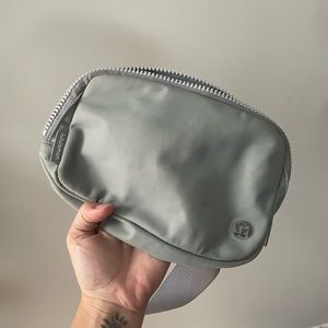 Gray Lululemon Belt Bag
